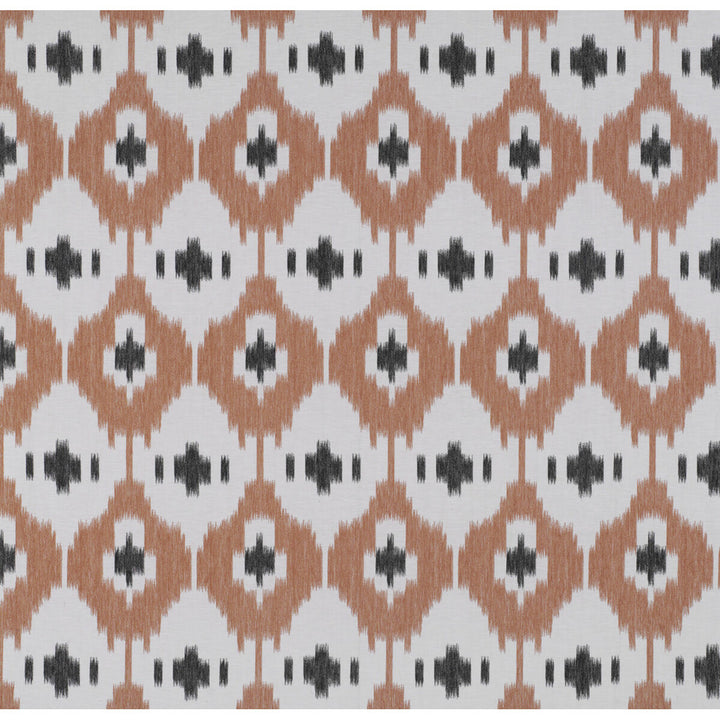 Panarea Ladrillo/Onyx by Gaston Y Daniela Fabric TIERRAS LINEN - 90%;VISCOSE - 10% Turkey - Horizontal: 9.44 and Vertical: 14.96 118 - Fabric Carolina -