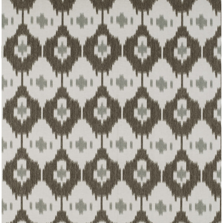 Panarea Chocolate/Gris by Gaston Y Daniela Fabric TIERRAS LINEN - 90%;VISCOSE - 10% Turkey Horizontal: 9.44 and Vertical: 14.96 118 - Fabric Carolina -