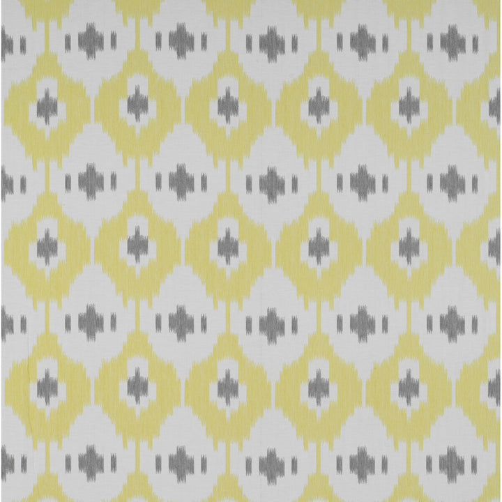 Panarea Amarillo/Gris by Gaston Y Daniela Fabric TIERRAS LINEN - 90%;VISCOSE - 10% Turkey Horizontal: 9.44 and Vertical: 14.96 118 - Fabric Carolina -