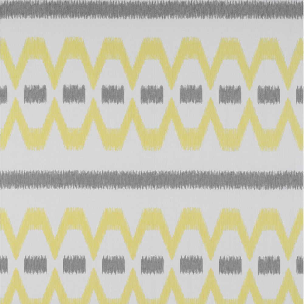 Lampedusa Gris/Amarillo by Gaston Y Daniela Fabric TIERRAS LINEN - 90%;VISCOSE - 10% Turkey Horizontal: 6.88 and Vertical: 29.72 118 - Fabric Carolina -