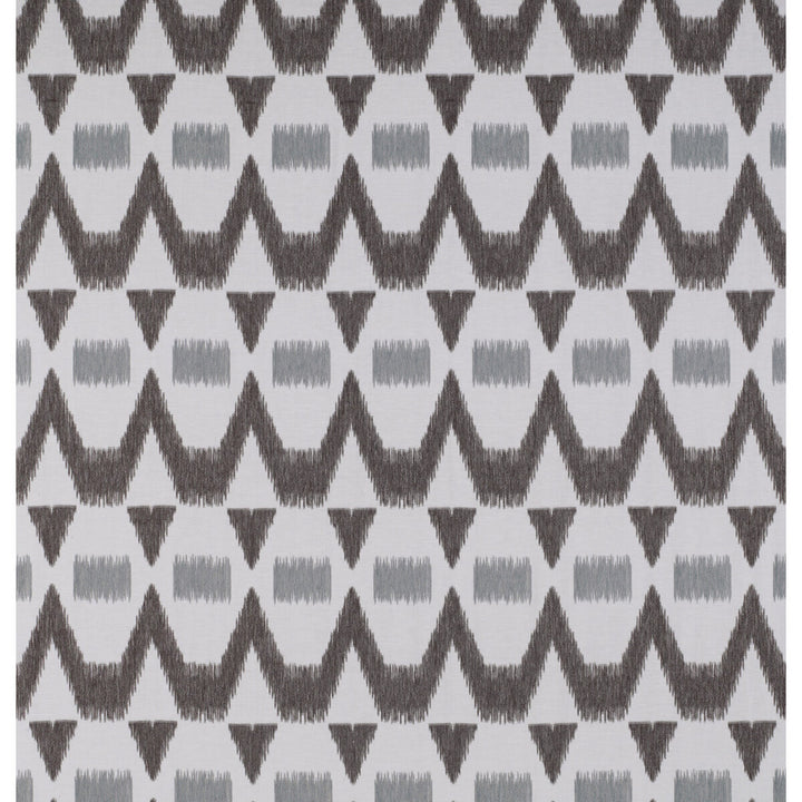 Montecristo Gris/Chocolate by Gaston Y Daniela Fabric TIERRAS LINEN - 94%;VISCOSE - 6% Turkey Horizontal: 6.88 and Vertical: 14.96 118 - Fabric Carolina -