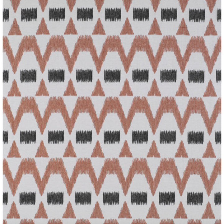 Montecristo Ladrillo/Onyx by Gaston Y Daniela Designer Fabric TIERRAS LINEN - 94%;VISCOSE - 6% Turkey - Horizontal: 6.88 and Vertical: 14.96 118 - Swanky Fabrics -