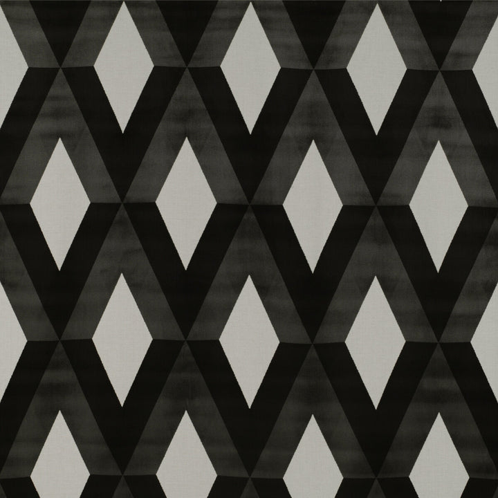 San Lorenzo Blanco/Onyx by Gaston Y Daniela Fabric TIERRAS VISCOSE - 70%;POLYESTER - 30% Belgium HEAVY Horizontal: 13.77 and Vertical: 27.16 55 - Fabric Carolina -