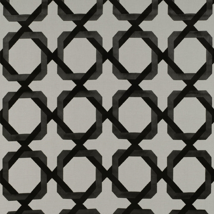 Galliano Blanco/Onyx by Gaston Y Daniela Fabric TIERRAS VISCOSE - 70%;POLYESTER - 30% Belgium HEAVY Horizontal: 13.77 and Vertical: 14.56 55 - Fabric Carolina -