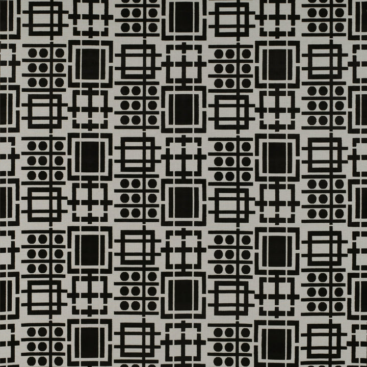 Prato Blanco/Onyx by Gaston Y Daniela Fabric TIERRAS VISCOSE - 70%;POLYESTER - 30% Belgium HEAVY Horizontal: 27.56 and Vertical: 13.98 55 - Fabric Carolina -