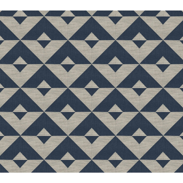 Kenia Azul Oscuro by Gaston Y Daniela Fabric GASTON AFRICALIA VISCOSE - 46%;LINEN - 22%;COTTON - 21%;POLYESTER - 11% Italy HEAVY Horizontal: 13.78 and Vertical: 15.75 55 - Fabric Carolina -
