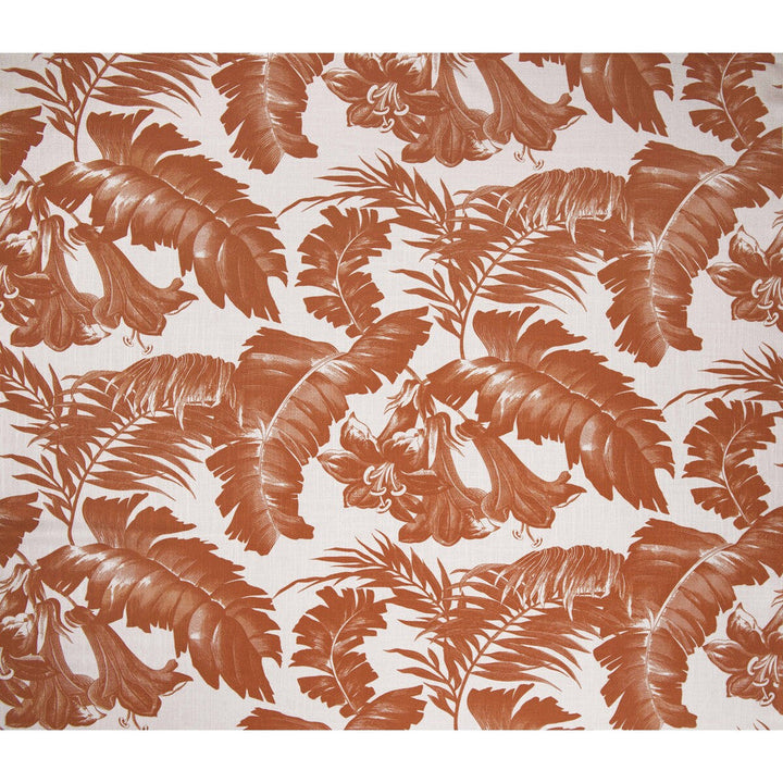 Plantation Naranja by Gaston Y Daniela Designer Fabric GASTON AFRICALIA VISCOSE - 60%;LINEN - 30%;COTTON - 10% Spain HEAVY Horizontal: 53.54 and Vertical: 23.62 55 - Swanky Fabrics -