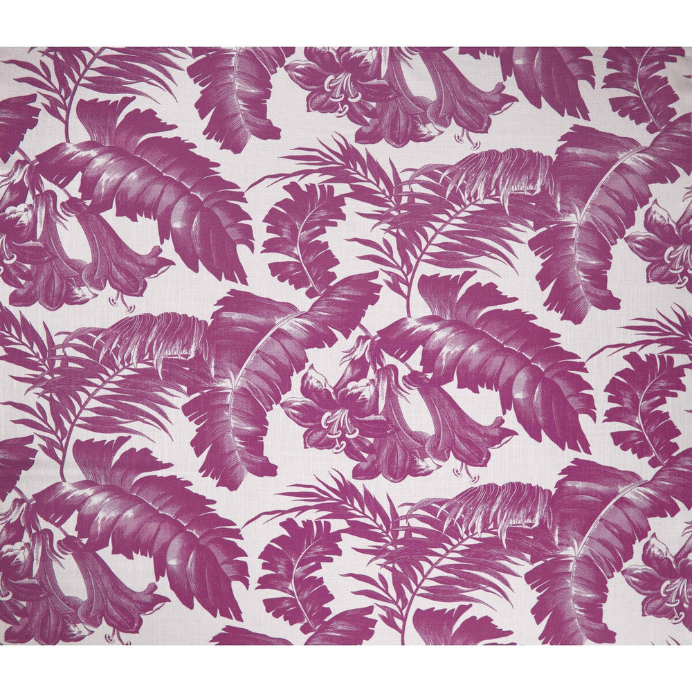 Plantation Frambuesa by Gaston Y Daniela Fabric GASTON AFRICALIA VISCOSE - 60%;LINEN - 30%;COTTON - 10% Spain HEAVY Horizontal: 53.54 and Vertical: 23.62 55 - Fabric Carolina -
