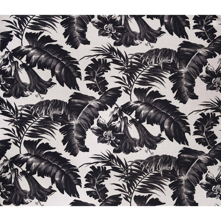 Plantation Black by Gaston Y Daniela Fabric GASTON AFRICALIA VISCOSE - 60%;LINEN - 30%;COTTON - 10% Spain HEAVY Horizontal: 53.54 and Vertical: 23.62 55 - Fabric Carolina -