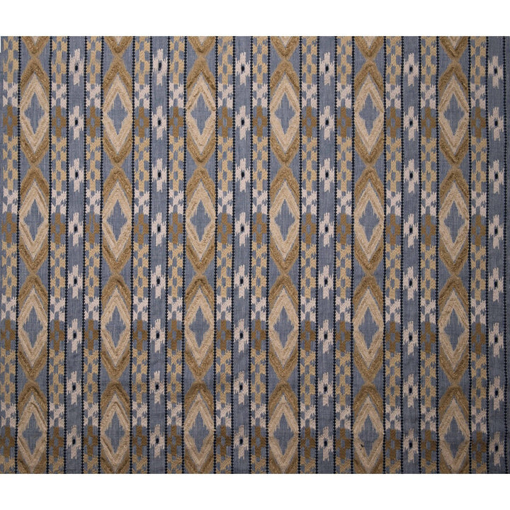 Queen Demi/Camel by Gaston Y Daniela Fabric GASTON AFRICALIA COTTON - 46%;VISCOSE - 38%;LINEN - 16% India - Horizontal: 8.94 and Vertical: 12.2 53.5 - Fabric Carolina -