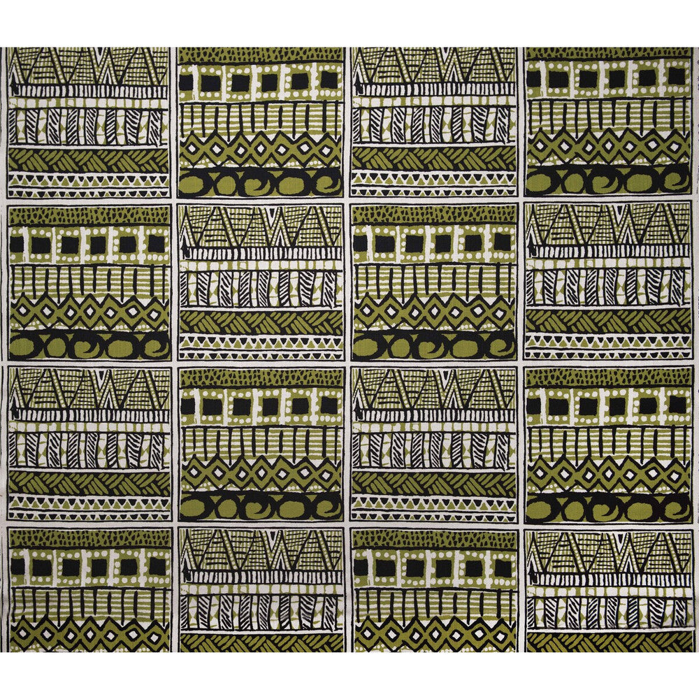 Suajili Lima by Gaston Y Daniela Designer Fabric GASTON AFRICALIA VISCOSE - 60%;LINEN - 30%;COTTON - 10% Spain HEAVY Horizontal: 26.5 and Vertical: 25.59 55 - Swanky Fabrics -