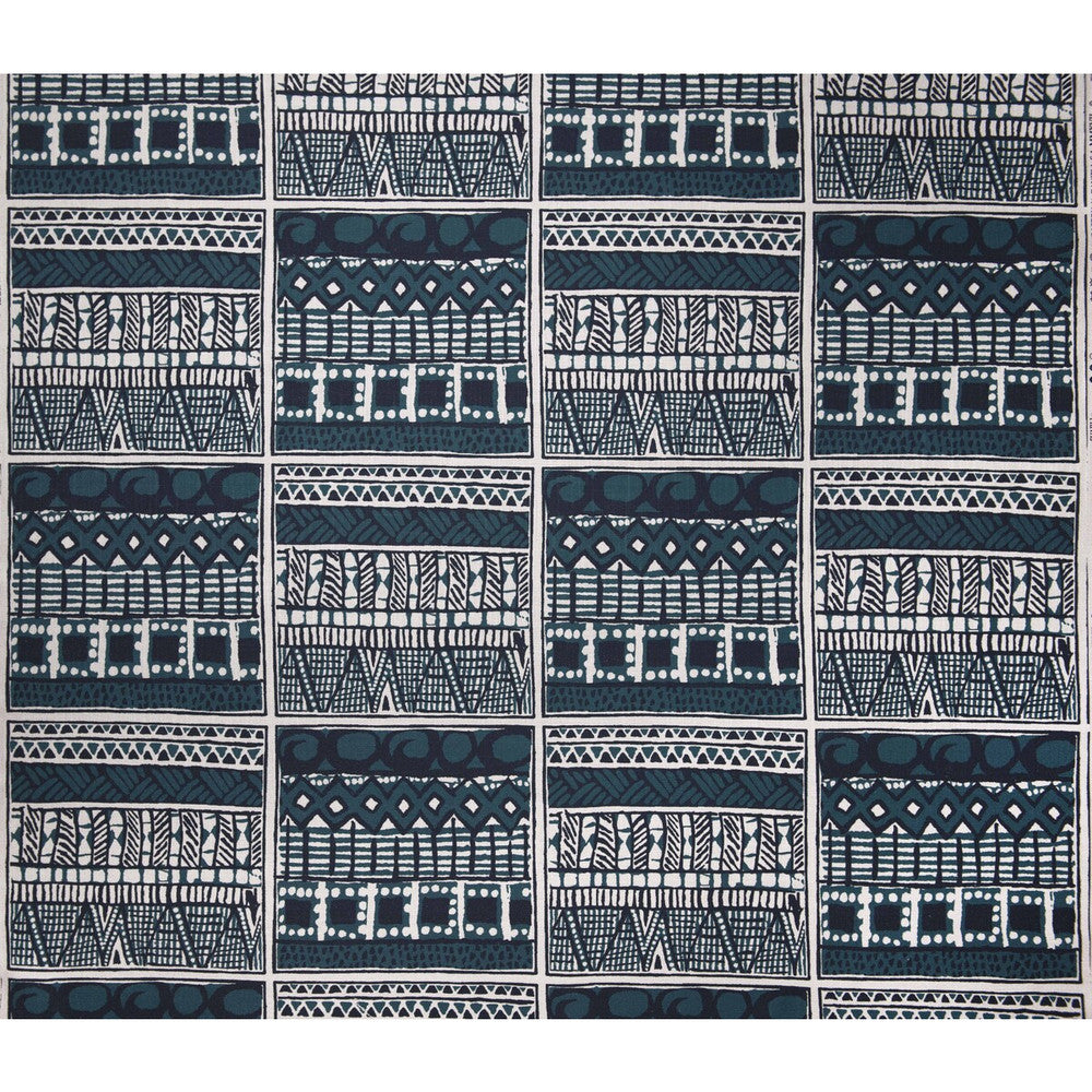 Suajili Azul Petrole by Gaston Y Daniela Fabric GASTON AFRICALIA VISCOSE - 60%;LINEN - 30%;COTTON - 10% Spain HEAVY Horizontal: 26.5 and Vertical: 25.59 55 - Fabric Carolina -
