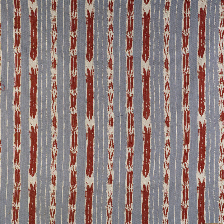 Bandas Azul Cielo/Rojo by Gaston Y Daniela Fabric GASTON LIBRERIA ACRYLIC - 58%;COTTON - 36%;LINEN - 6% Turkey HEAVY Horizontal: 13.27 and Vertical: 13 53 - Fabric Carolina -