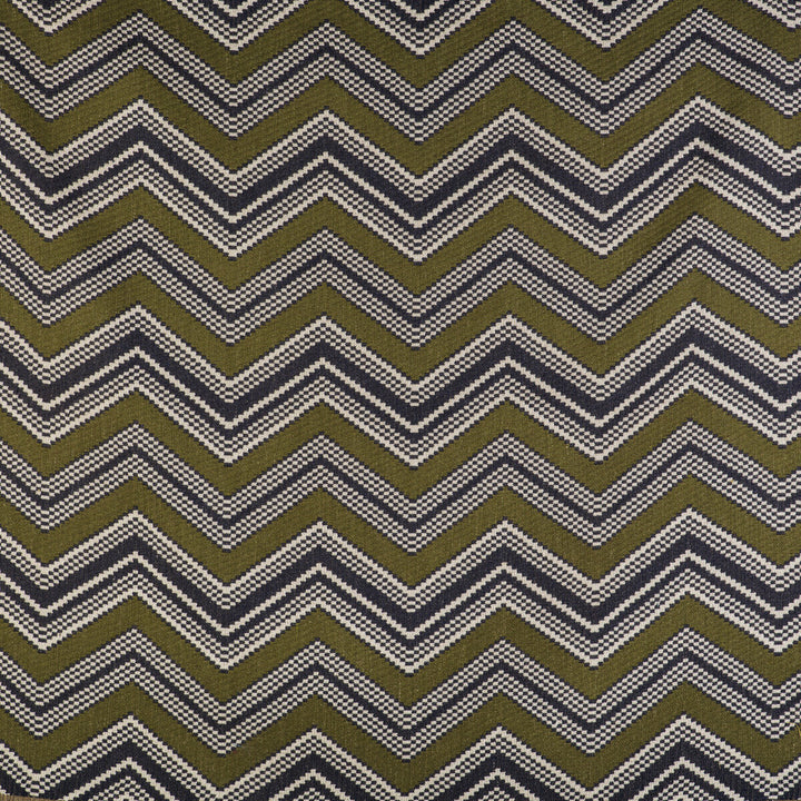 Zig Zag Verde/Navy by Gaston Y Daniela Fabric GASTON LIBRERIA ACRYLIC - 79%;COTTON - 12%;LINEN - 9% Turkey HEAVY Horizontal: 13.39 and Vertical: 12.02 53 - Fabric Carolina -