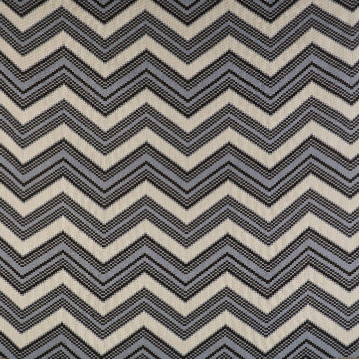Zig Zag Crudo/Azul by Gaston Y Daniela Fabric GASTON LIBRERIA ACRYLIC - 79%;COTTON - 12%;LINEN - 9% Turkey HEAVY Horizontal: 13.39 and Vertical: 12.02 53 - Fabric Carolina -