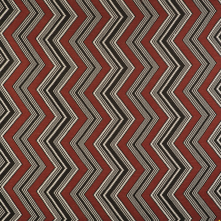 Zig Zag Rojo by Gaston Y Daniela Fabric GASTON LIBRERIA ACRYLIC - 79%;COTTON - 12%;LINEN - 9% Turkey HEAVY Horizontal: 13.39 and Vertical: 12.02 53 - Fabric Carolina -