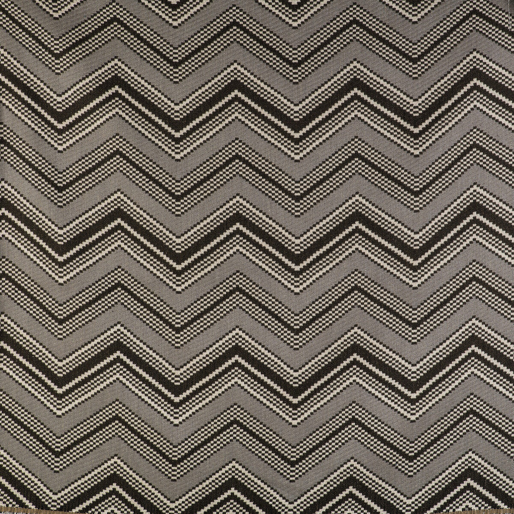 Zig Zag Gris by Gaston Y Daniela Fabric GASTON LIBRERIA ACRYLIC - 79%;COTTON - 12%;LINEN - 9% Turkey HEAVY Horizontal: 13.39 and Vertical: 12.02 53 - Fabric Carolina -