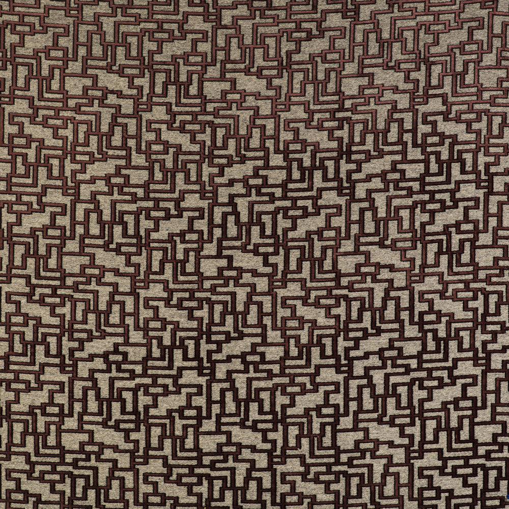 Laberinto Rosa/Viejo by Gaston Y Daniela Fabric GASTON LIBRERIA WOOL - 48%;VISCOSE - 37%;POLYESTER - 11%;COTTON - 4% Belgium HEAVY Horizontal: 13.79 and Vertical: 18.12 54 - Fabric Carolina -
