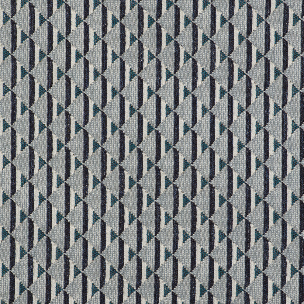 Piramides Azul by Gaston Y Daniela Fabric GASTON LIBRERIA POLYOLEFIN FR - 67%;POLYESTER FR - 33% Italy HEAVY Horizontal: 1.38 and Vertical: 1.38 55 - Fabric Carolina -