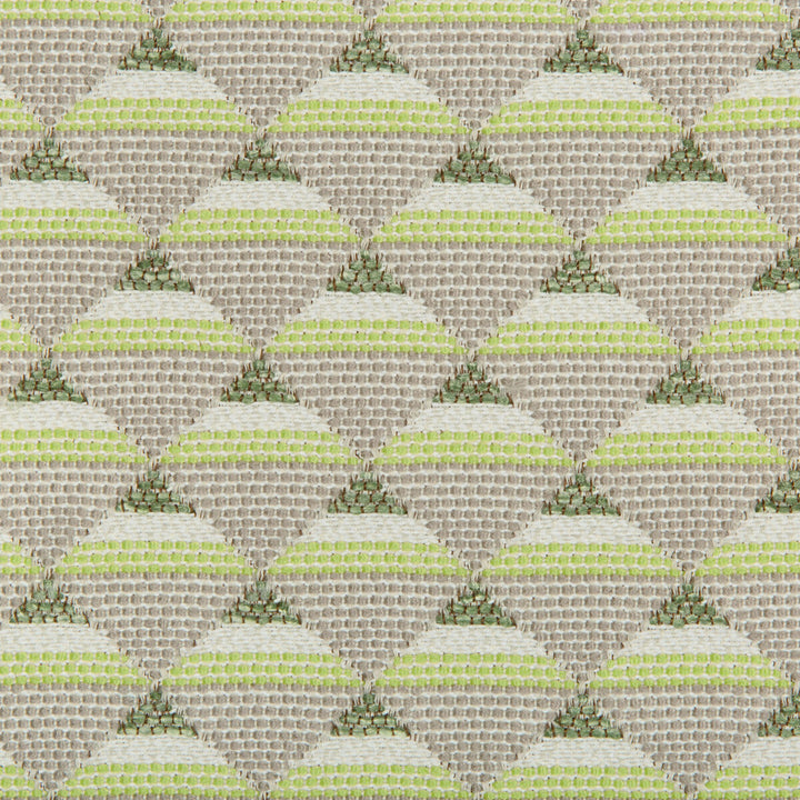 Piramides Verde by Gaston Y Daniela Fabric GASTON LIBRERIA POLYOLEFIN FR - 67%;POLYESTER FR - 33% Italy HEAVY Horizontal: 1.38 and Vertical: 1.38 55 - Fabric Carolina -