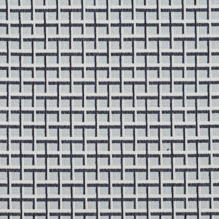 Rejas Azul by Gaston Y Daniela Fabric GASTON LIBRERIA POLYOLEFIN FR - 69%;POLYESTER FR - 31% Italy HEAVY Horizontal: 2.44 and Vertical: 1.42 55 - Fabric Carolina -