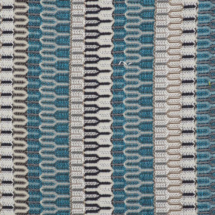 Costuras Azul by Gaston Y Daniela Designer Fabric GASTON LIBRERIA POLYOLEFIN FR - 67%;POLYESTER FR - 33% Italy HEAVY Horizontal: 0 and Vertical: 14.38 55 - Swanky Fabrics -