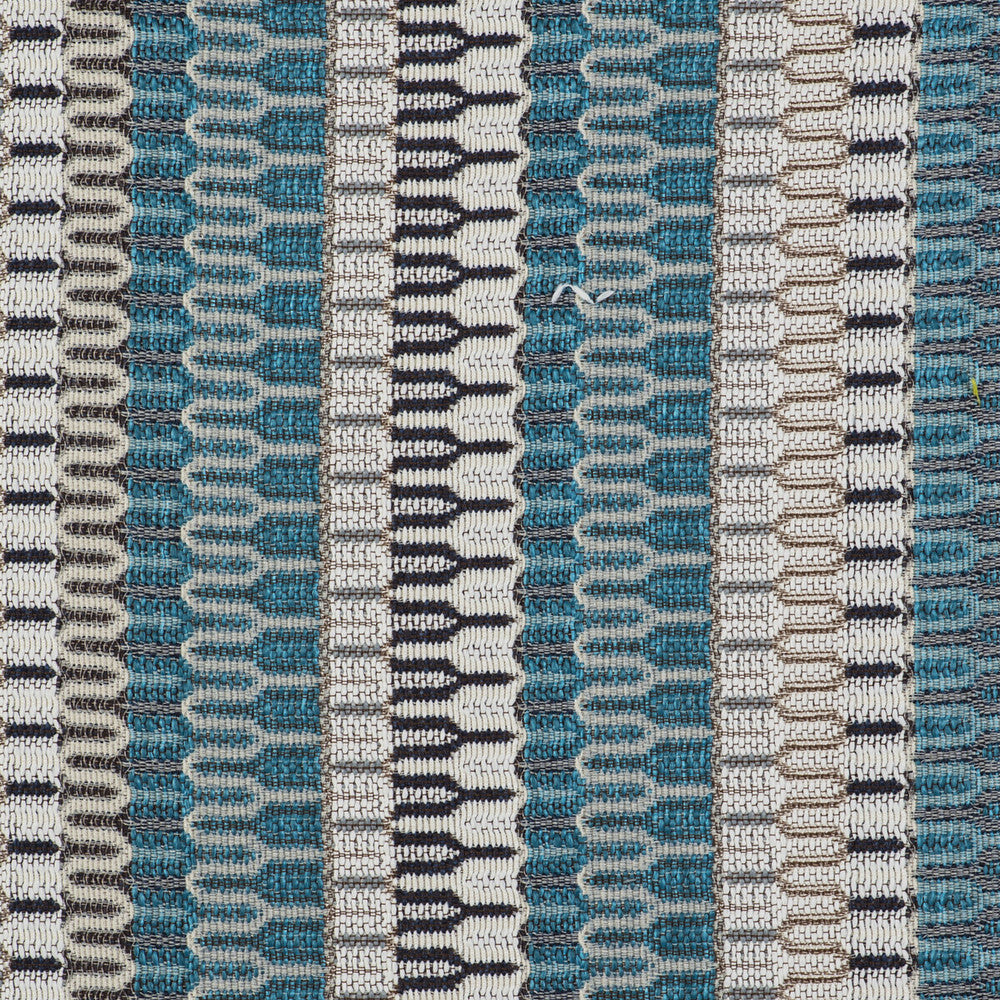 Costuras Azul by Gaston Y Daniela Designer Fabric GASTON LIBRERIA POLYOLEFIN FR - 67%;POLYESTER FR - 33% Italy HEAVY Horizontal: 0 and Vertical: 14.38 55 - Swanky Fabrics -