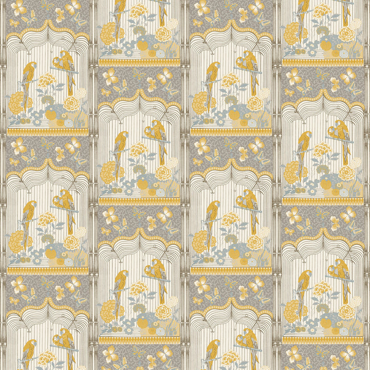 Aviary Original by Gaston Y Daniela Fabric Gaston Y Daniela Fabric Aviary OriginalFabric GASTON LIBRERIA COTTON - 100% Spain </p><p>Repeat: H: 13.58, V: 20.56 55 - Fabric Carolina -