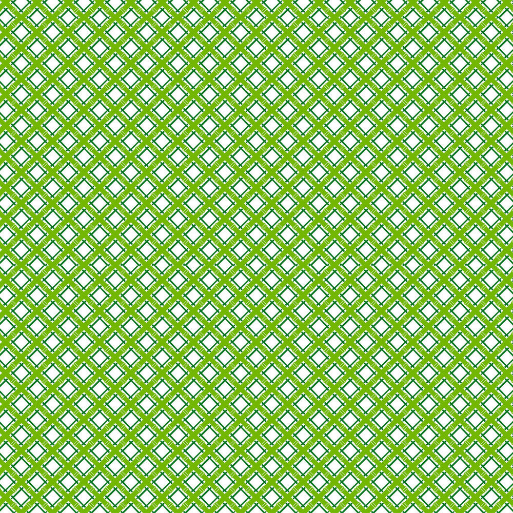 Trellis Verde by Gaston Y Daniela Fabric GASTON LIBRERIA COTTON - 100% Spain MEDIUM Horizontal: 3.84 and Vertical: 3.81 57.5 - Fabric Carolina -