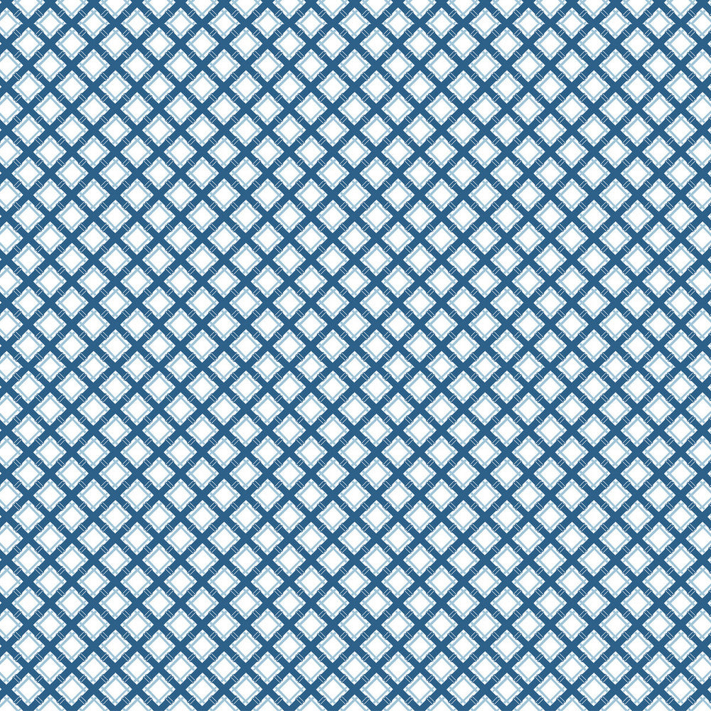 Trellis Azul by Gaston Y Daniela Fabric Gaston Y Daniela Fabric Trellis AzulFabric GASTON LIBRERIA COTTON - 100% Spain </p><p>Repeat: H: 3.84, V: 3.81 57.5 - Fabric Carolina -