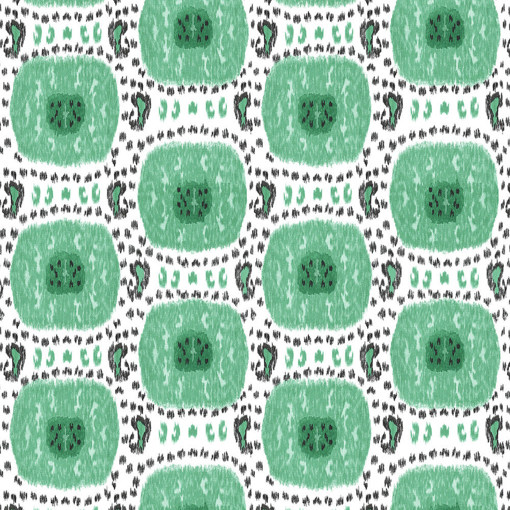 Gran Sol Verde by Gaston Y Daniela Designer Fabric GASTON LIBRERIA VISCOSE - 80%;LINEN - 20% Italy HEAVY Horizontal: 26 and Vertical: 35.46 52.4 - Swanky Fabrics -