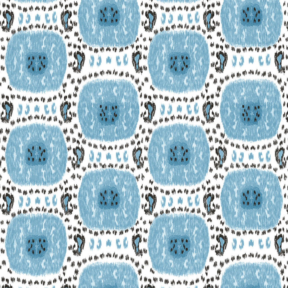 Gran Sol Azul by Gaston Y Daniela Fabric GASTON LIBRERIA VISCOSE - 80%;LINEN - 20% Italy HEAVY Horizontal: 26 and Vertical: 35.46 52.4 - Fabric Carolina -