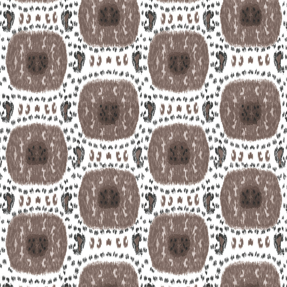 Gran Sol Chocolate by Gaston Y Daniela Fabric GASTON LIBRERIA VISCOSE - 80%;LINEN - 20% Italy HEAVY Horizontal: 26 and Vertical: 35.46 52.4 - Fabric Carolina -