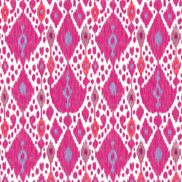 Ikat Rojo by Gaston Y Daniela Fabric GASTON LIBRERIA VISCOSE - 80%;LINEN - 20% Italy HEAVY Horizontal: 25.8 and Vertical: 35.26 52 - Fabric Carolina -