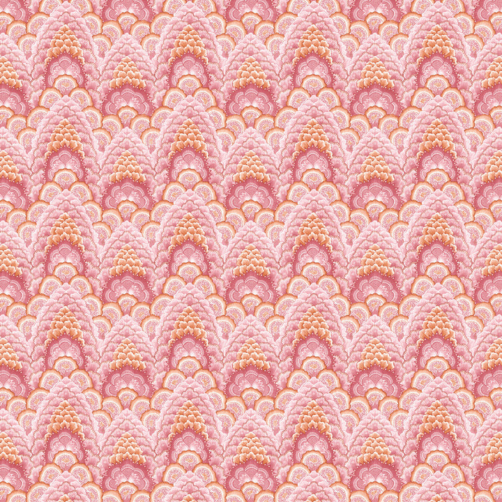 Ganges Rosa/Naranja by Gaston Y Daniela Fabric Gaston Y Daniela Fabric Ganges Rosa/NaranjaFabric GASTON LIBRERIA LINEN - 91%;POLYAMIDE - 9% Italy </p><p>Repeat: H: 12.8, V: 9.45 52 - Fabric Carolina -