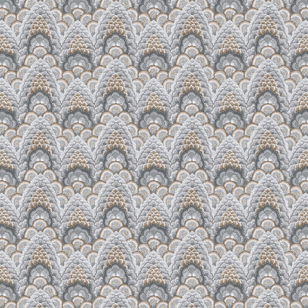 Ganges Tabaco/Gris by Gaston Y Daniela Fabric Gaston Y Daniela Fabric Ganges Tabaco/GrisFabric GASTON LIBRERIA LINEN - 91%;POLYAMIDE - 9% Italy </p><p>Repeat: H: 12.8, V: 9.45 52 - Fabric Carolina -