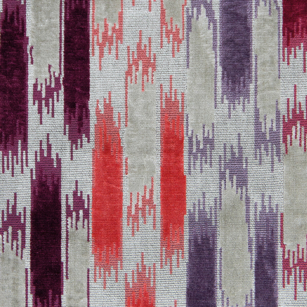 Aragon Gris/Purple by Gaston Y Daniela Fabric Gaston Y Daniela Fabric Aragon Gris/PurpleFabric GASTON NUEVO MUNDO VISCOSE - 53%;COTTON - 31%;POLYESTER - 16% Georgia </p><p>Repeat: H: 13.75, V: 16.75 55 - Fabric Carolina -