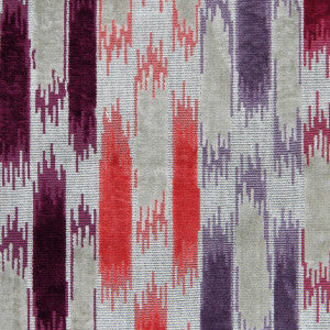 Aragon Gris/Purple by Gaston Y Daniela Fabric