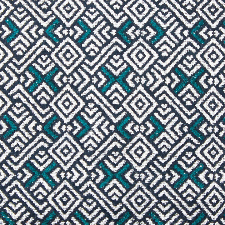 Inca Oceano by Gaston Y Daniela Fabric GASTON NUEVO MUNDO VISCOSE - 49%;COTTON - 39%;LINEN - 10%;POLYESTER - 2% Turkey HEAVY Horizontal: 2.25 and Vertical: 3 54.25 - Fabric Carolina -