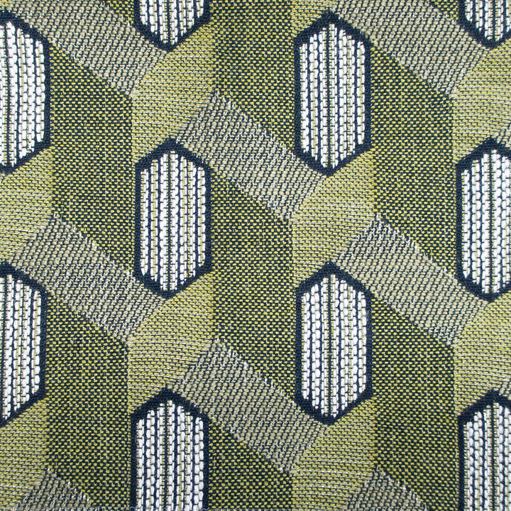 Maya Verde by Gaston Y Daniela Designer Fabric GASTON NUEVO MUNDO VISCOSE - 39%;COTTON - 34%;LINEN - 20%;POLYESTER - 7% Turkey HEAVY Horizontal: 4.75 and Vertical: 3.75 54.25 - Swanky Fabrics -