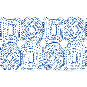 Santo Domingo Azul by Gaston Y Daniela Fabric