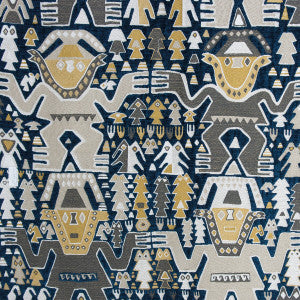 Colosos Azul by Gaston Y Daniela Fabric