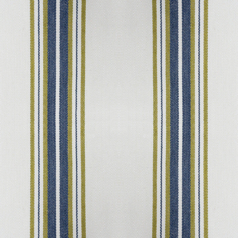 Nueva York Verde/Navy by Gaston Y Daniela Fabric GASTON LUIS BUSTAMANTE COTTON - 42%;VISCOSE - 30%;LINEN - 24%;POLYESTER - 4% Italy HEAVY Horizontal: 6 and Vertical: 55 - Fabric Carolina -