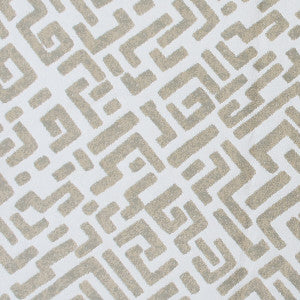 Escritura Lino/Blanco by Gaston Y Daniela Fabric