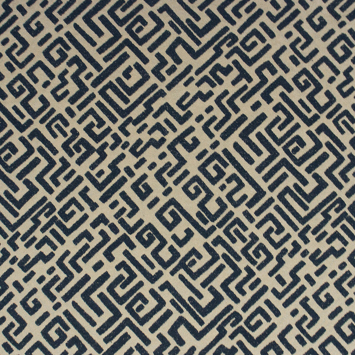 Escritura Ocre/Black by Gaston Y Daniela Designer Fabric GASTON NUEVO MUNDO POLYACRYLIC - 70%;COTTON - 25%;POLYESTER - 5% India HEAVY Horizontal: 27 and Vertical: 27 55 - Swanky Fabrics -