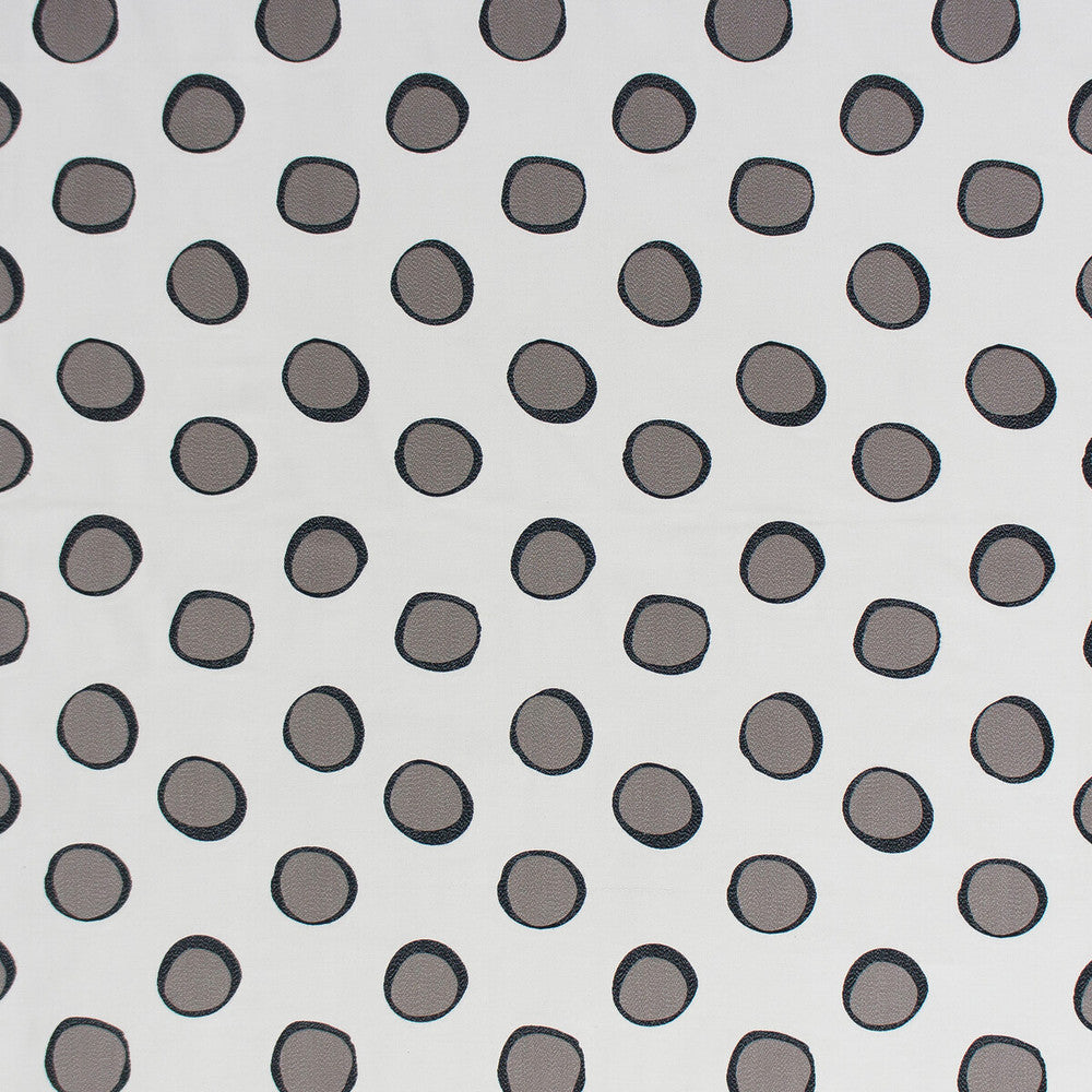 Solis Blanco/Gris by Gaston Y Daniela Fabric GASTON NUEVO MUNDO VISCOSE - 70%;COTTON - 30% India HEAVY Horizontal: 27 and Vertical: 11.75 55 - Fabric Carolina -