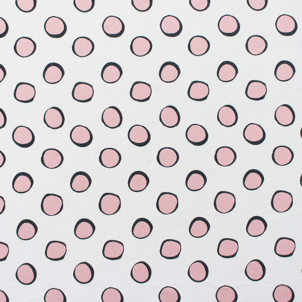 Solis Blanco/Rosa by Gaston Y Daniela Fabric GASTON NUEVO MUNDO VISCOSE - 70%;COTTON - 30% India HEAVY Horizontal: 27 and Vertical: 11.75 55 - Fabric Carolina -