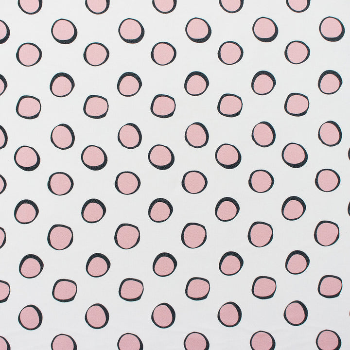 Solis Blanco/Rosa by Gaston Y Daniela Fabric GASTON NUEVO MUNDO VISCOSE - 70%;COTTON - 30% India HEAVY Horizontal: 27 and Vertical: 11.75 55 - Fabric Carolina -