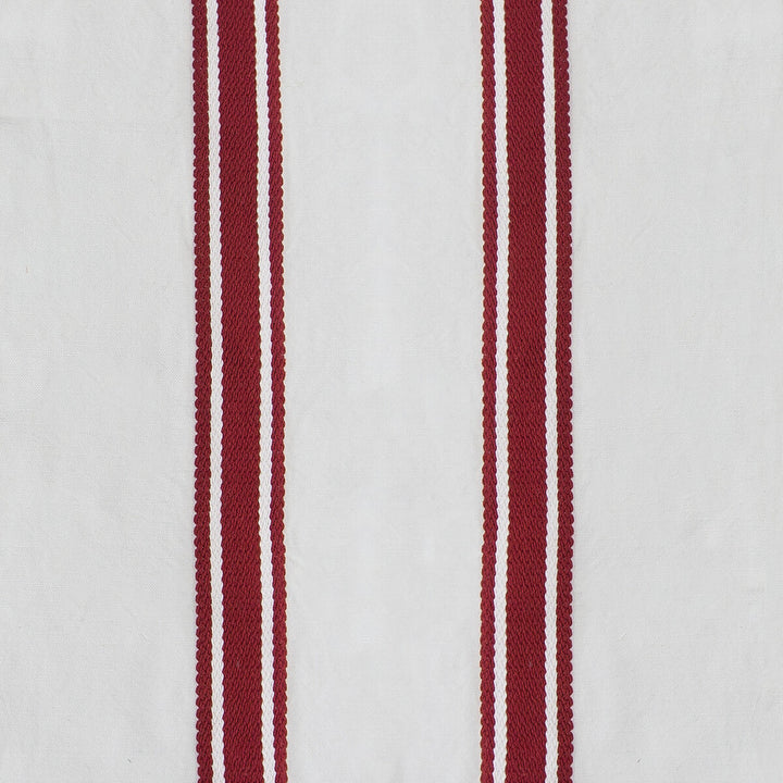 Caracas Roja by Gaston Y Daniela Fabric GASTON LUIS BUSTAMANTE COTTON - 35%;VISCOSE - 30%;POLYESTER - 22%;LINEN - 13% India MEDIUM Horizontal: 6.25 and Vertical: 55 - Fabric Carolina -