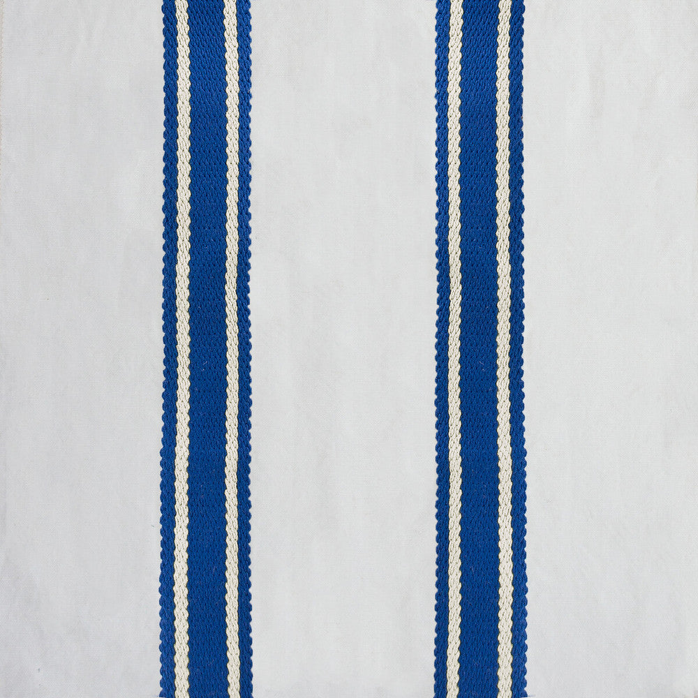 Caracas Azul by Gaston Y Daniela Designer Fabric GASTON LUIS BUSTAMANTE COTTON - 35%;VISCOSE - 30%;POLYESTER - 22%;LINEN - 13% India MEDIUM Horizontal: 6.25 and Vertical: 55 - Swanky Fabrics -